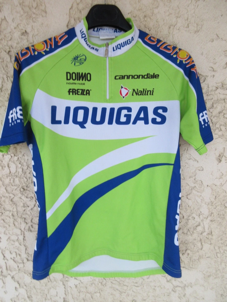 Maillot Cycliste Liquigas Pata 2001 vintage Nalini jersey Homme - L