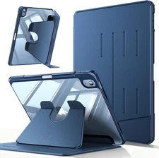 Vertical Stand Case for iPad (A16) 11th Gen 11 Inch 2025 Multi-Angle Clear Cover