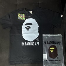 A Bathing Ape Black Ape Head Logo Men's T-Shirt Size M