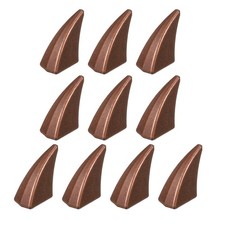 10set Cat Claw Spike 17mm Horn Screw Rivet Leather-Craft Accessories, Red Bronze