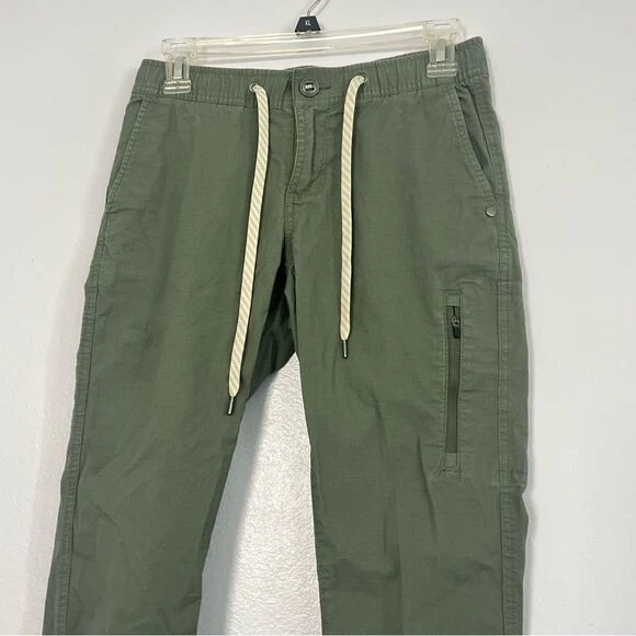 vuori army ripstop drawstring pants