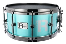 TYPE R Snare Drum 6.5x14 DH Specification Turquoise Metallic