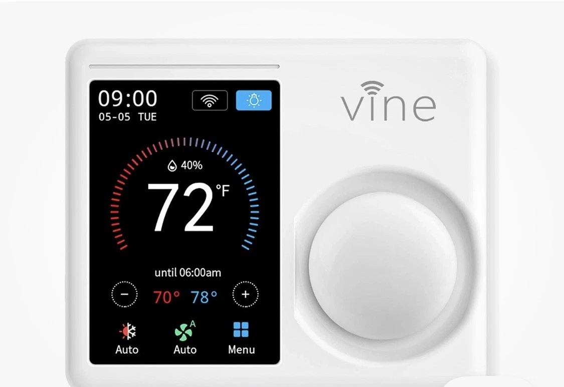 Wi Fi 7 Day and 8 Period Programmable Smart Home Thermostat, 5th Gen (Open Box)