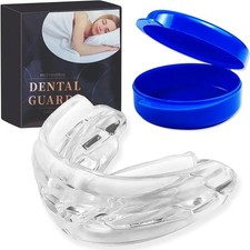 Stop Snoring Mouthpiece Sleep Apnea Guard Bruxism Anti Snore Pure Grind Aid Tray