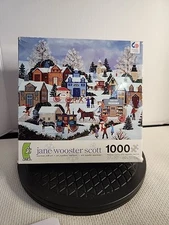 2011 Chaco Skaters Winter Jane Wooster Scott 1000 Pc Puzzle Spirited Sprites NEW