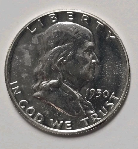 1950 Proof Franklin Half Dollar