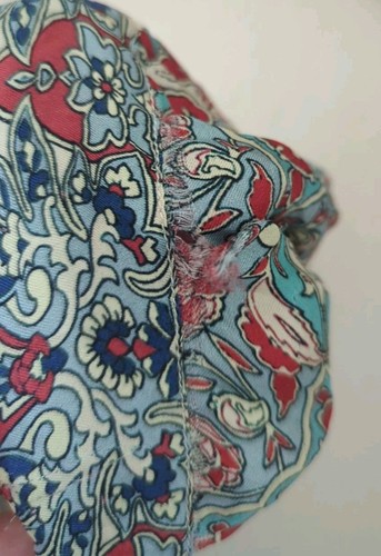 JOHNNY WAS Seidenkleid Etuikleid Tunika S Paisley Knopfleiste Langarm lockere Passform - Bild 9 von 10