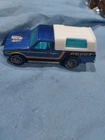 Hot Wheels Loose Vintage 1985 Dodge D-50 Hi- Rakers Pick Up Truck w/ Camper R/R