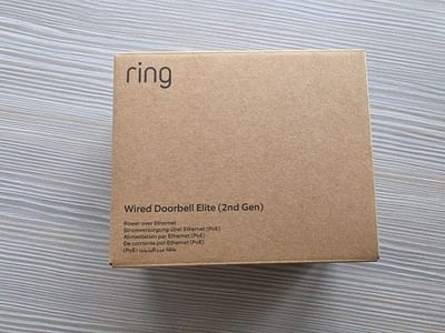NEU+OVP: Ring Wired Video Doorbell Elite (neueste Gen.) 4 K | PoE