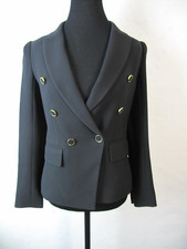 Club Monaco Black Blazer Size 2 Acetate - JJ