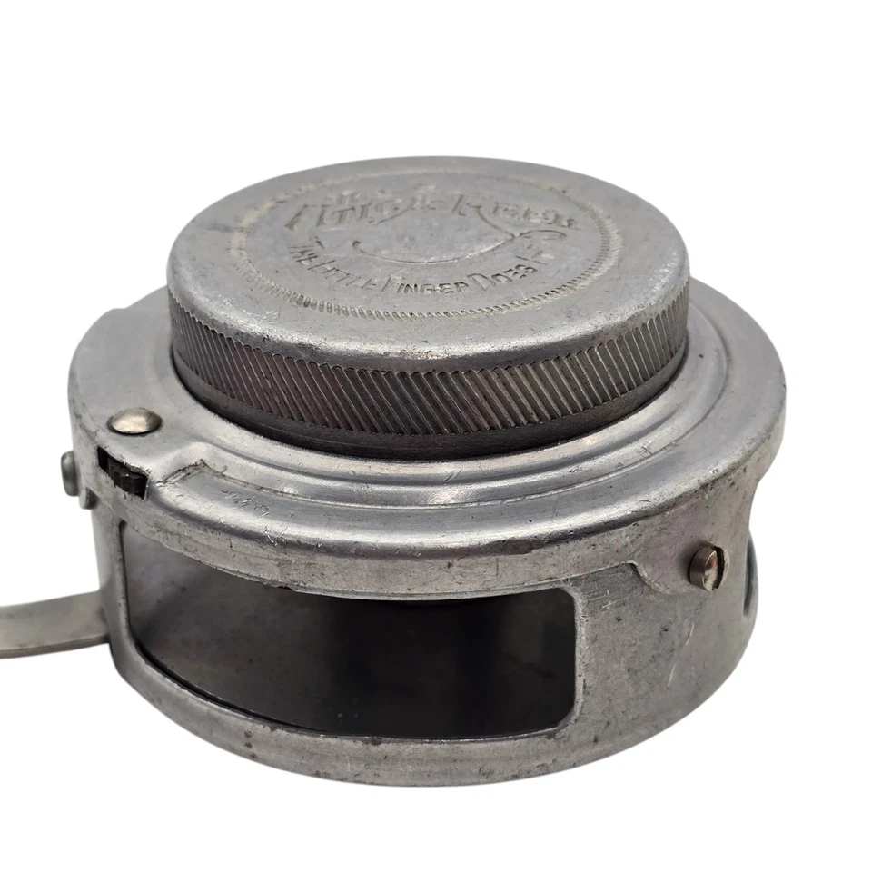 Molinete de pesca com mosca automático vintage H-I Horrocks Ibbotson The Works - Imagem 2 de 4