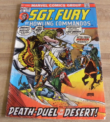 Marvel Sgt. Fury 107 and the Howling Commandos Comic Book
