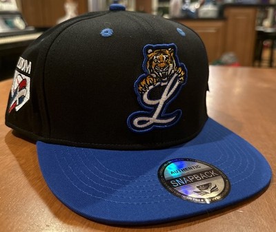 Tigres De Licey Black Adjustable Baseball Cap Hat Gorra Blue Bill DR Flag LIDOM