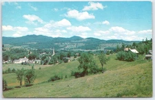Vintage Western Virginia Mountain Valley Postcard Tichnor Bros.