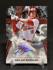 2023 Topps Baseball Stars Autographs Black BSA-NG Nolan Gorman 181/199