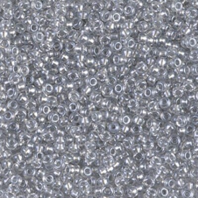 Miyuki Seed Beads 11/0 - Sparkle Pewter Lined Crystal