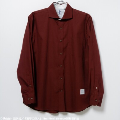 トップス Ackerman Attack on Titan Mikasa Ackerman Casual Shirt Cutaway Collar