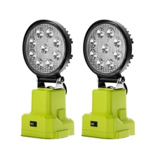 1~4Pcs Cordless LED Work Light for Ryobi 18V Li-Ion Battery Jobsite Light