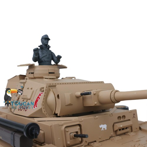 HL 1/16 7.0 Plastik Deutscher Panzer III H RTR RC Panzermodell 3849 Spielzeug - Bild 11 von 12