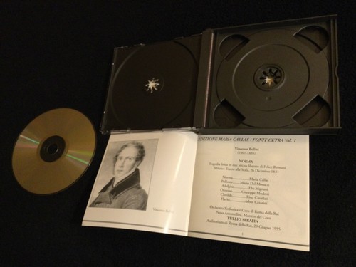 Edizione MARIA CALLAS - Fonit Cetra Vol. 1 (1997): Bellini NORMA (1955) 2 CD Set - Afbeelding 4 van 9