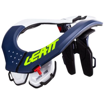 Leatt 2024 Moto 3.5 Neck Brace Blue  Motocross MX Off Road Quad ATV Protection