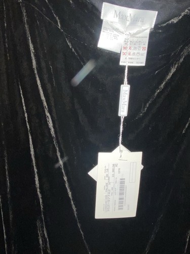 Max Mara Black Velvet Skirt - BNWL - 14/16 - Picture 8 of 10