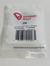 Vermont Gage - 111209600 - .096" Minus - Class ZZ Pin Gage