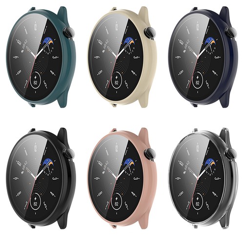 For Amazfit GTR Mini Smartwatch Case Tempered Glass Screen Protector Cover - Picture 4 of 26