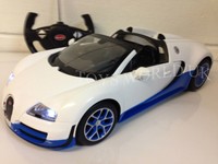 Bugatti Veyron Radio Remote Control Car Led Lights 1/14 Official Licensed White Bugatti Veyron Radio Remote Control Car Led Lights 1/14 Official Licensed White