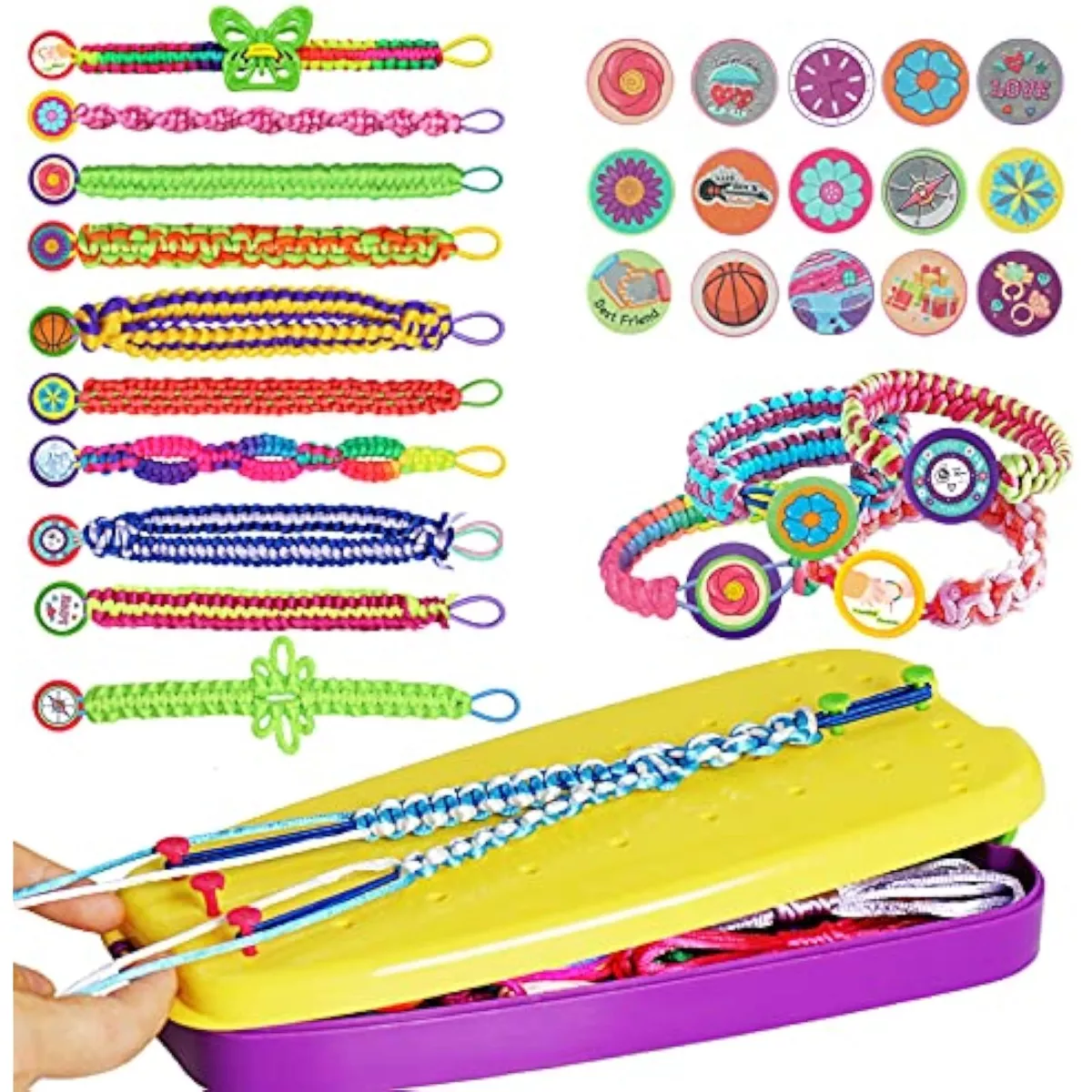 Bracelet making kit for 6 year old hotsell