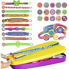 Friendship Bracelet Making Kit Toys, Ages 6 7 8 9 10 11 12 Year Old Girls Gift