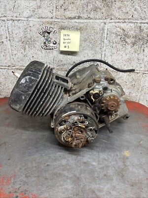 1974 Yamaha Dt125 Dt 125 Engine Motor Turns Over | eBay