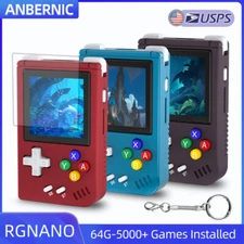 ANBERNIC RG Nano Retro Handheld Game Console1.54" IPS 64G 5KGames Hi-fi Speaker