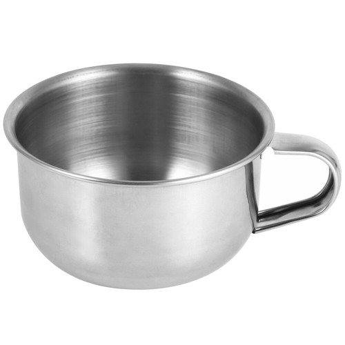 Stainless Steel Shaving Bowl Shave Soap Bowl Shave Cup Shaving Supply for Men - Picture 8 of 12