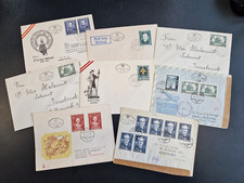 &Ouml;sterreich sehr sch&ouml;nes Lot Ersttagsbelege FDC u.a. Mi.Mr. 1006, 958, 965 (1277)