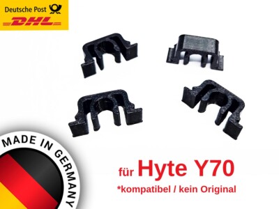 4x Halteclip Clip Frontblende Halterung Buchsen für Hyte Y70 Gehäuse Case