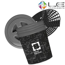 Liquid Elements Wascheimer 20L Forged Carbon Set mit Schmutzsieb und Deckel