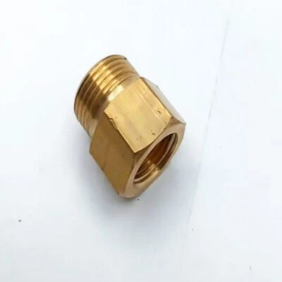 CAPNEW M22x1.5 Male to 5/8" UNF Female Reducer Oil Pressure Gauge Adapter Sump Plug