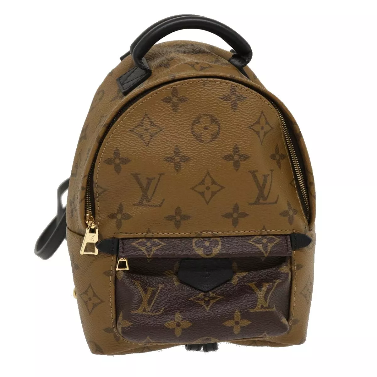 LOUIS VUITTON Monogram Reverse Palm Springs Mini Backpack M42411 LV Auth 29556A s l1200