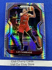 2021 #77 Liz Cambage WNBA Panini Prizm Basketball Hyper Prizm Aces