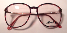 Vintage MARCHON Aspen Wine Demi 53/16 P3 Round Eyeglass Frame NOS 285