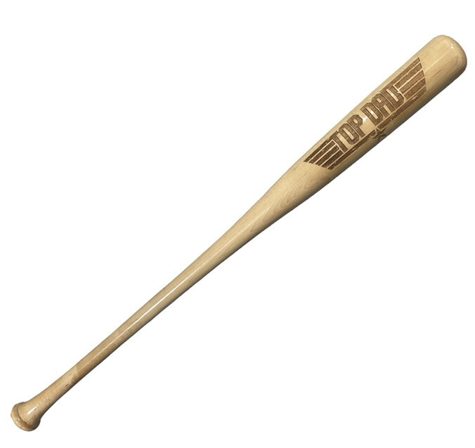 Mazza Da Baseball In Legno Incisa "Top Dad" – Edizione Limitata Anni '80 – Regalo Per Papà