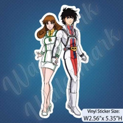 Robotech_V23_Robotech_Rick_Hunter_&_Lisa_Hayes_Sticker_Decal | eBay