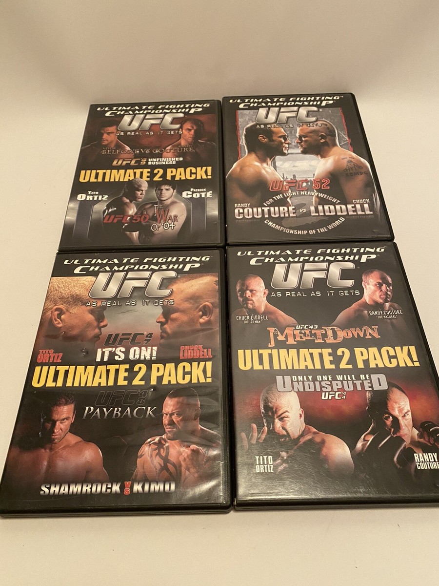 Lot Of 4, 7 Disc UFC DVD Ultimate Fighting Championship 43 44 47
