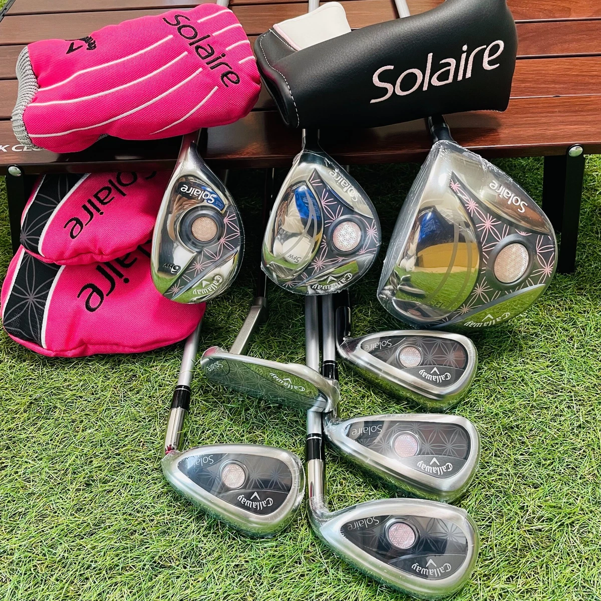 Callaway Ladies Solaire Full Club Set 8Pcs RH No caddy bag NEW Current product