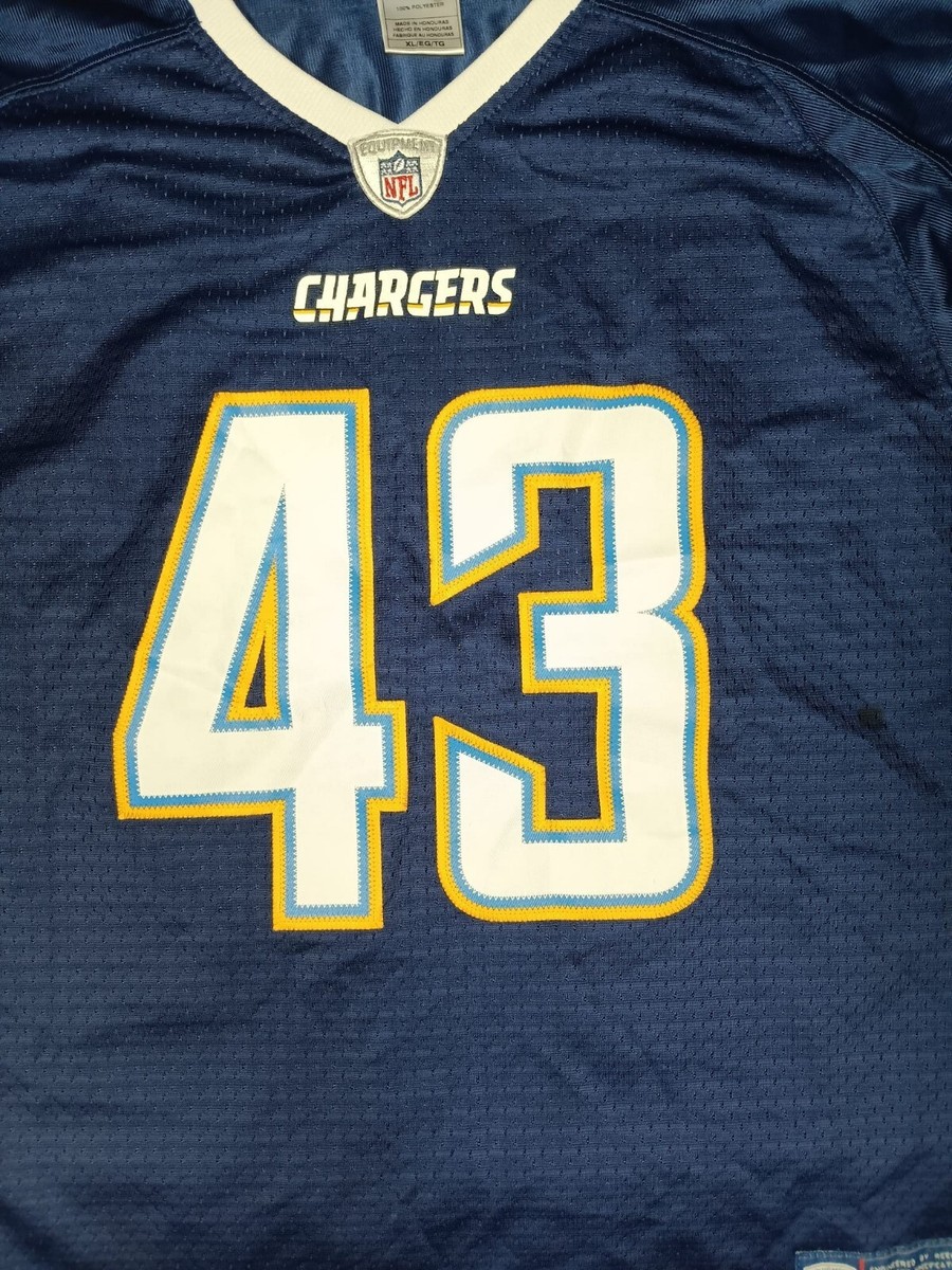 Reebok On Field San Diego Chargers Football Jersey 43 Darren