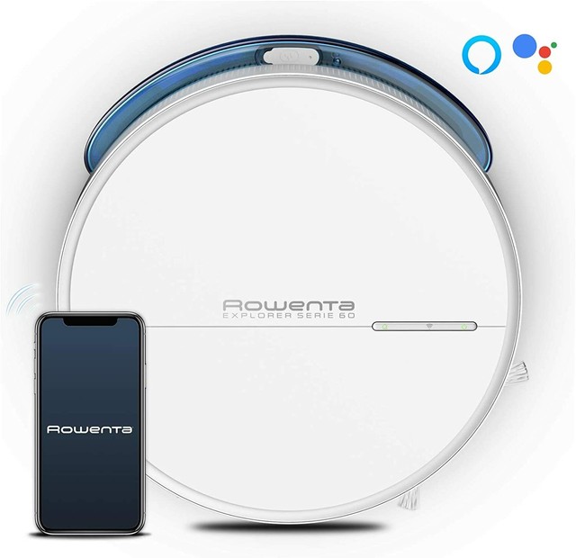 Rowenta Explorer Series 60 Allergy Care Connect Rr7447 Robot Vacuum  Fregasuel for sale online | eBay