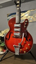 Silvertone Model  11454 Red Burst 1965 Vintage (1965) With Hard Case