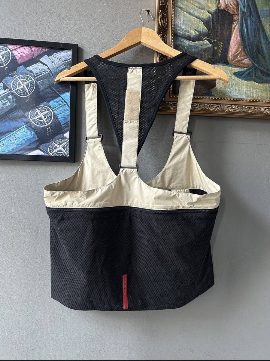 Prada Sport Early 2000s Mesh Utility Vest Archive Limited Prada Sport Early 2000s Mesh Utility Vest Archive Limited