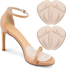 2 Pairs Metatarsal Pads for Women Non-Slip Ball of Foot Cushions for Pain Relief